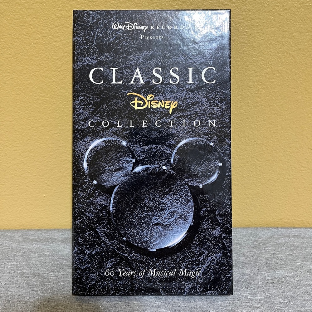 Classic Disney Collection: 60 Years of Musical Magic (4-disc CD) w/Lyric Book